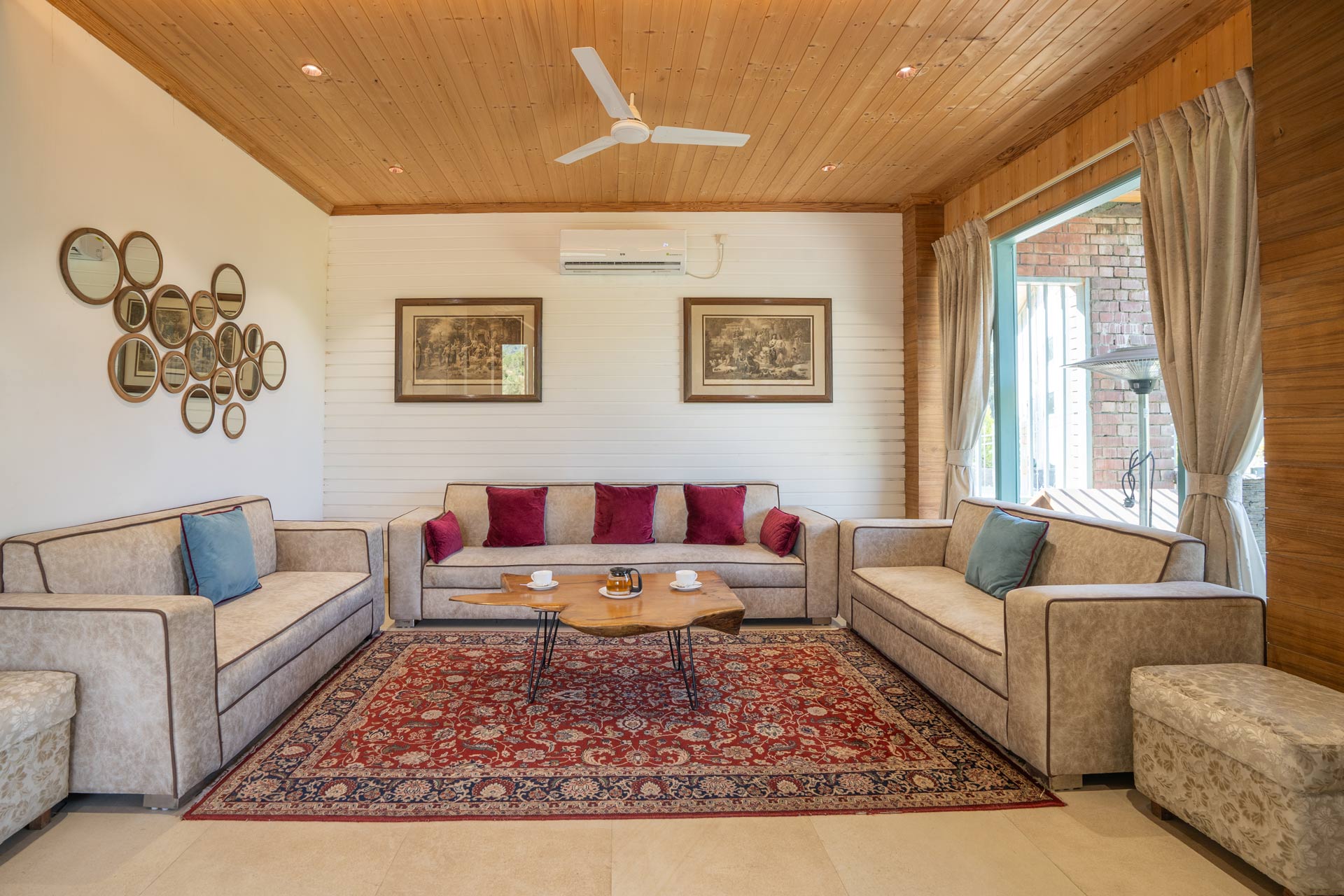 StayVista at Moon @ Aykon Estate w/ Outdoor Pool - Tap to explore photos