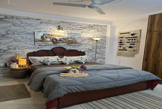 Vintage Theme private wi fi Cozy space Delhi NCR