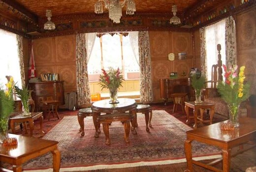 The House Boat Hilton Kashmir Srinagar Price Address Reviews