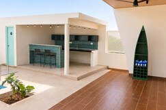 RYST 109A Private Beach Villa with Jacuzzi Pool, Cheyyur