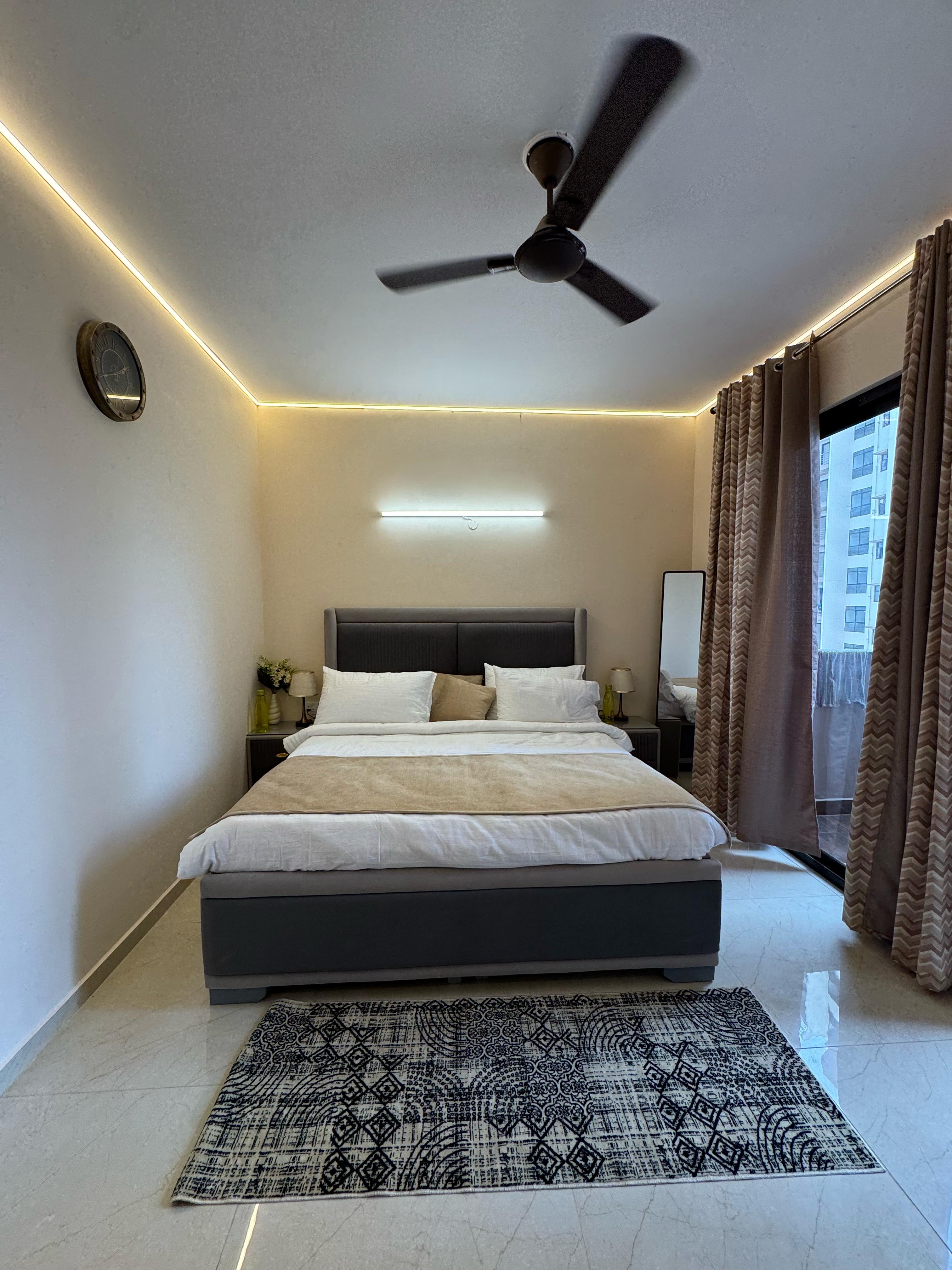 ShreeRadhaKunj Spacious and Luxury 1BHK with 1Luxury Child Room in Vrindavan - Tap to explore photos