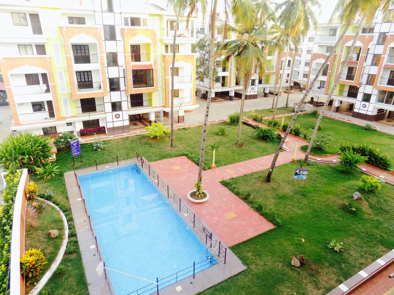 Spacious 2 BHK Apartment Calangute - Tap to explore photos