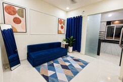 Blue Haven Stylish 1BHK with a Cosy Lounge, Bhiwandi