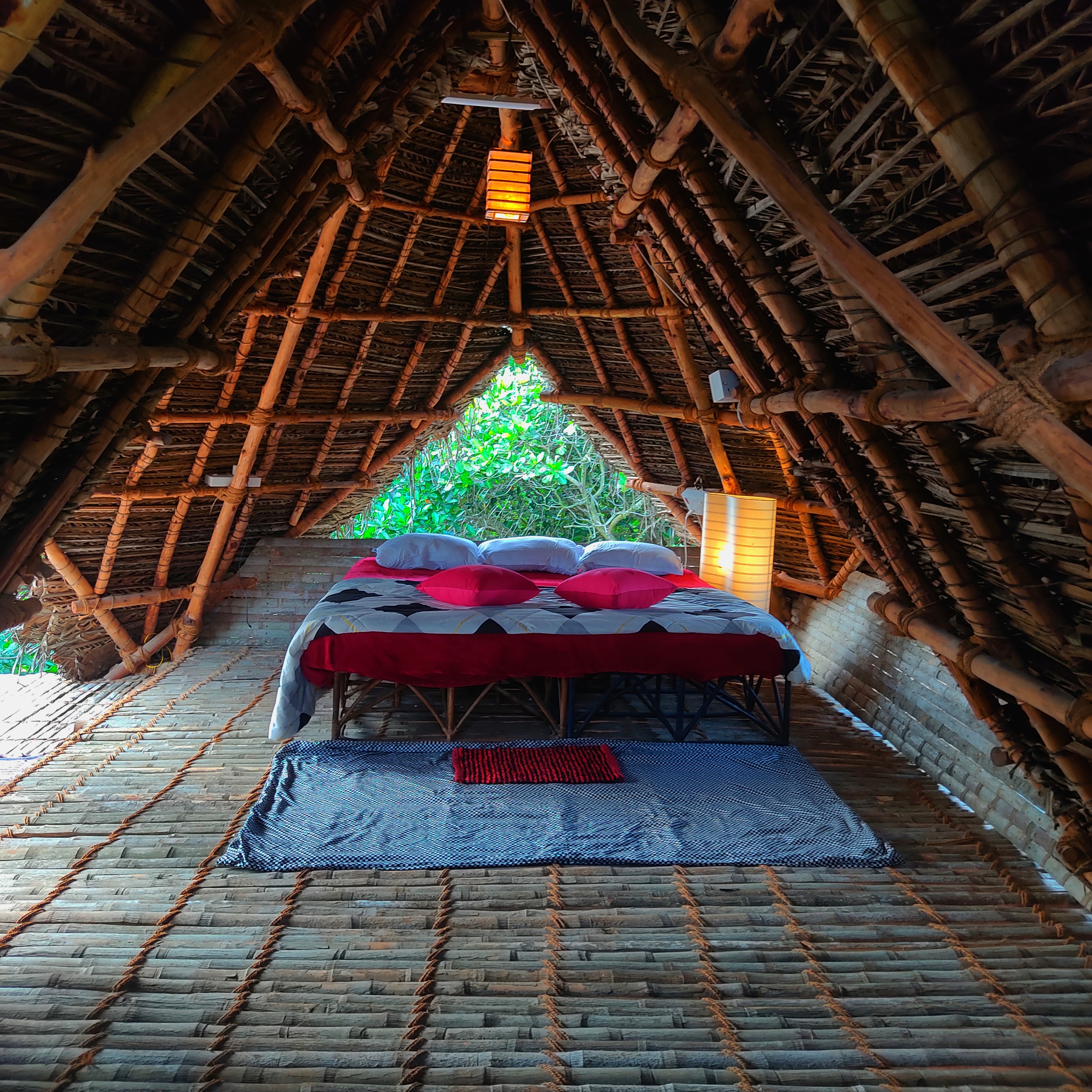 The earthen hut - Tap to explore photos