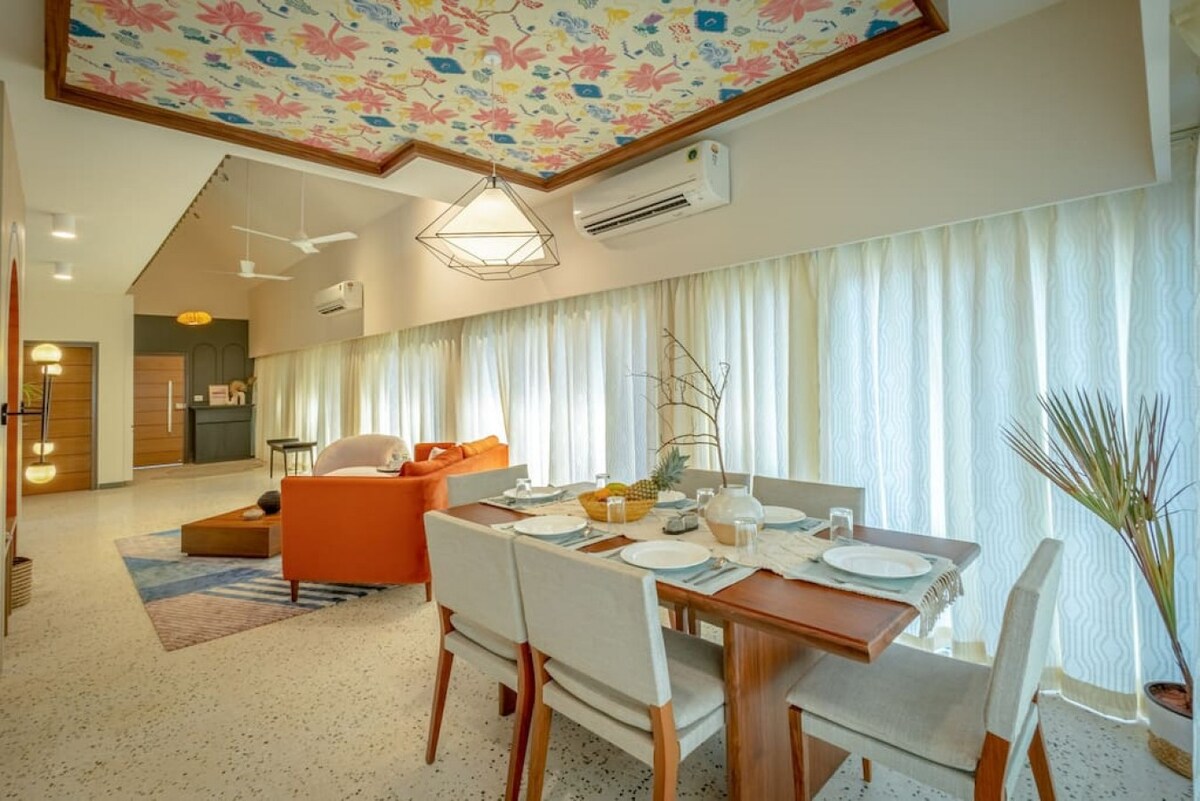 Hireavilla | Zaia - 3BHK with Private Pool in North Goa - Tap to explore photos
