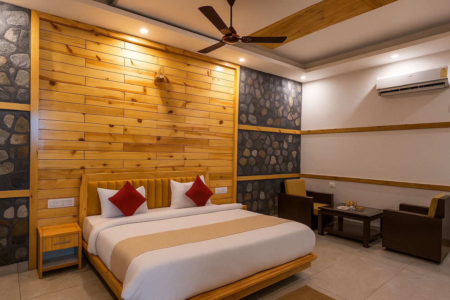 Comfortable resort room