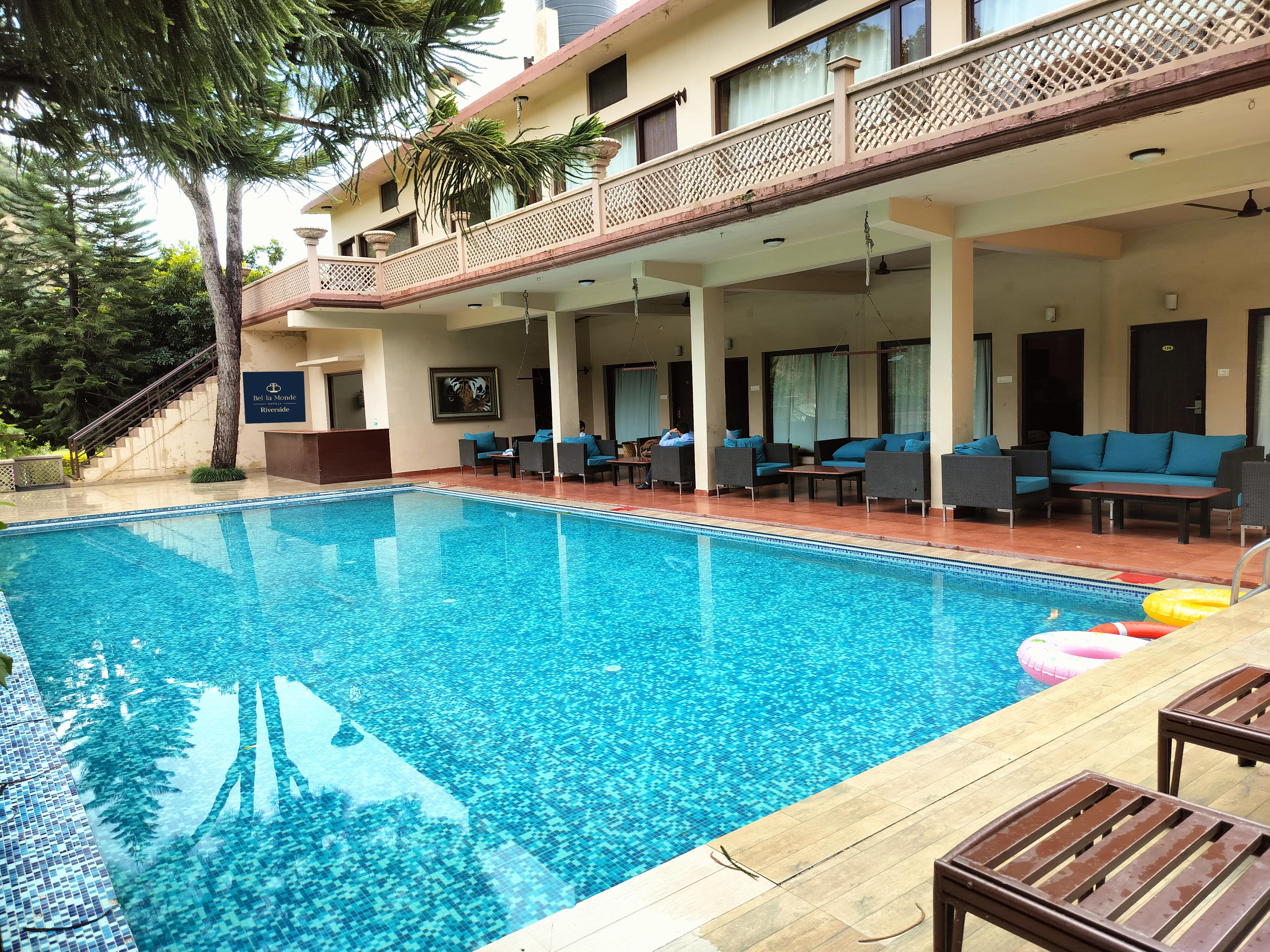 Bel La Monde Hotel Riverside - Jim Corbett - Tap to explore photos