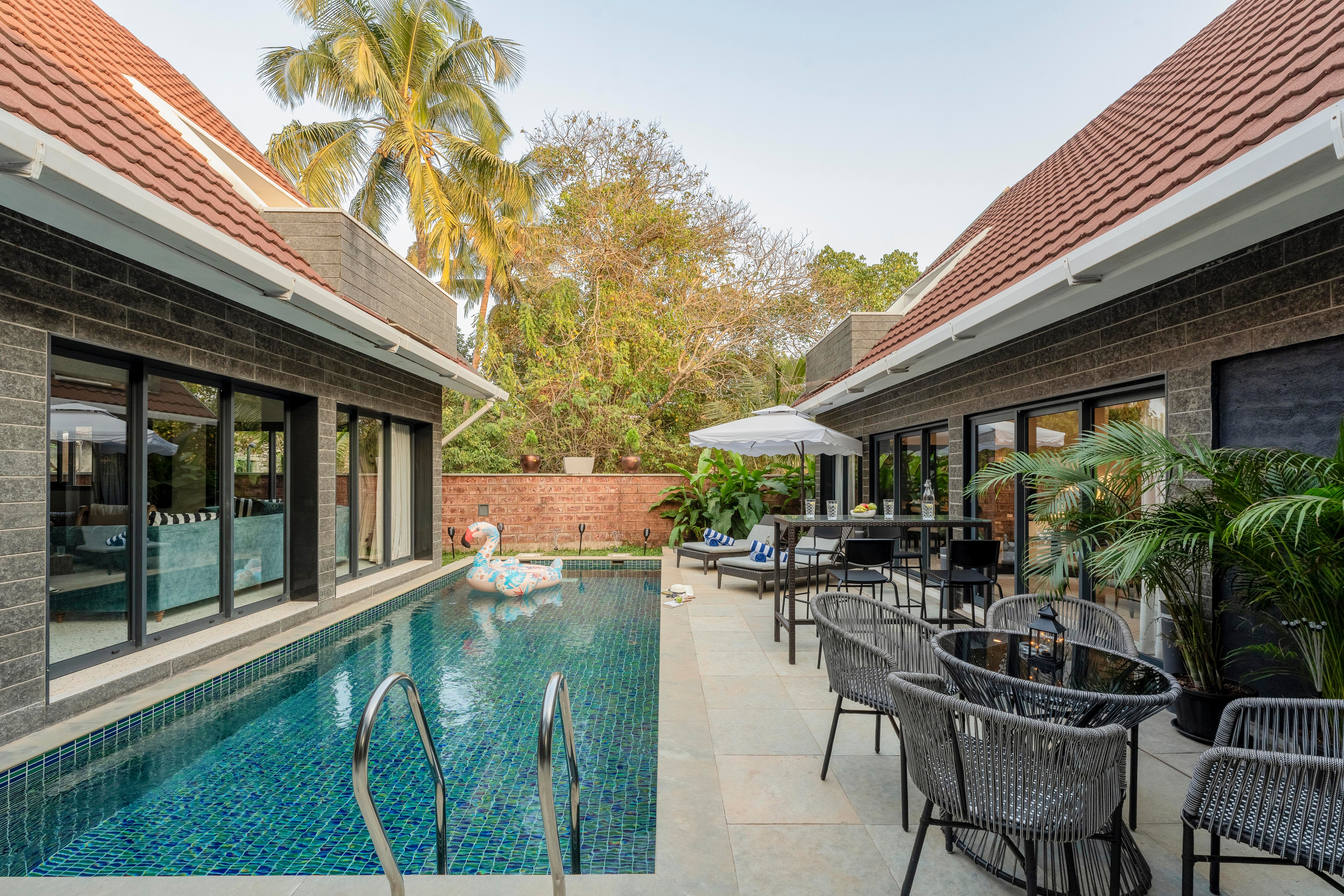 SV- 6BHK VILLA / PVT POOL. / VAGATOR - Tap to explore photos