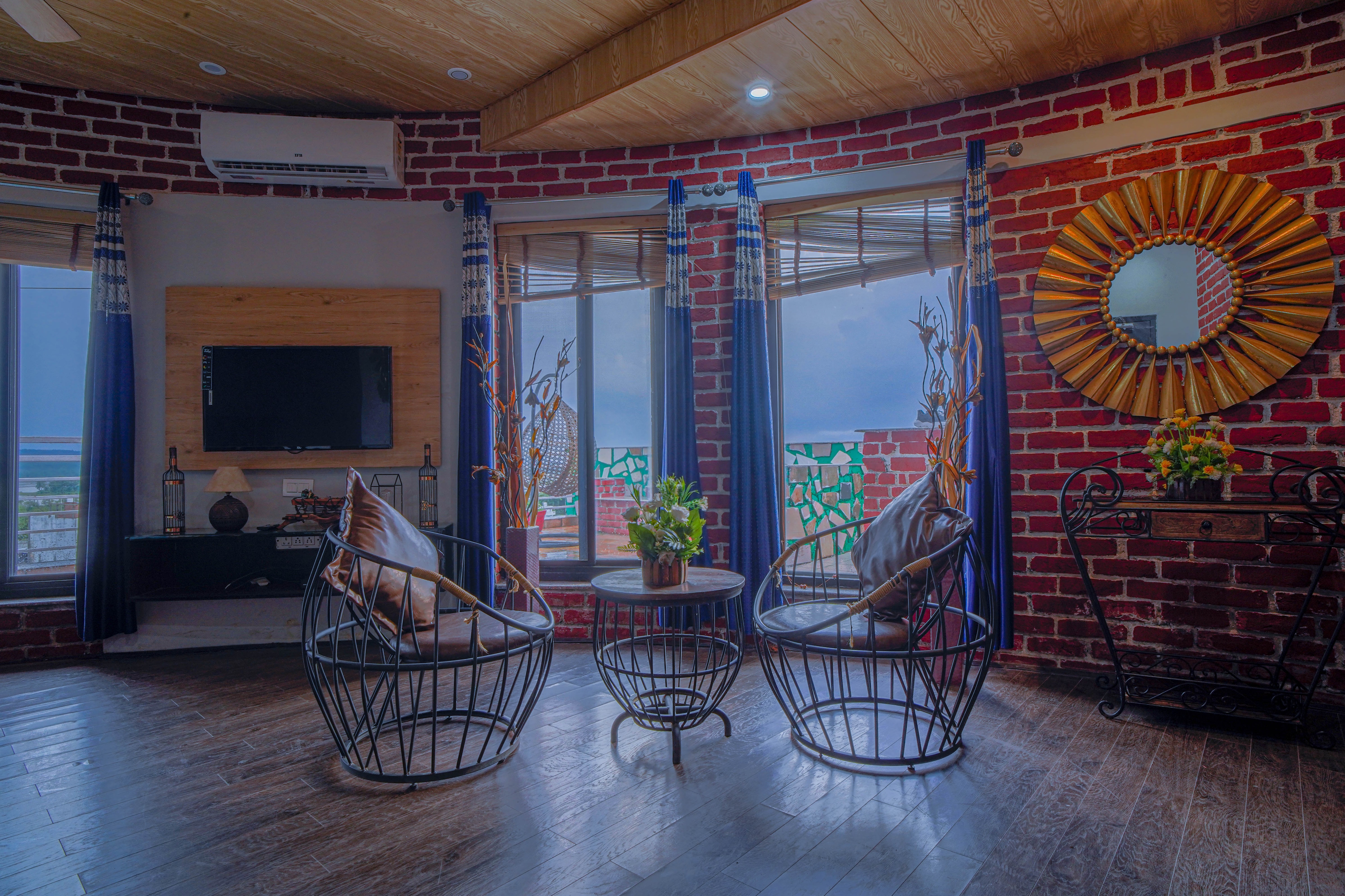 Samam by the Ganges Entire 3 BHK Penthouse - Tap to explore photos