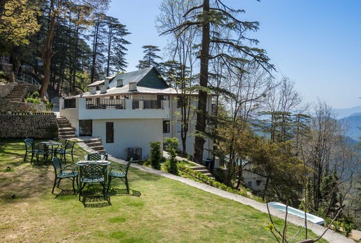 StayVista at Pine Estate w/ Outdoor Jacuzzi