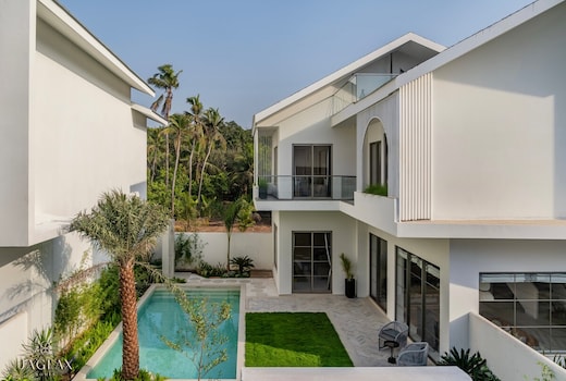 4BHK Luxurious Villa with Pvt Pool in Siolim | Oryza by Koala V5
