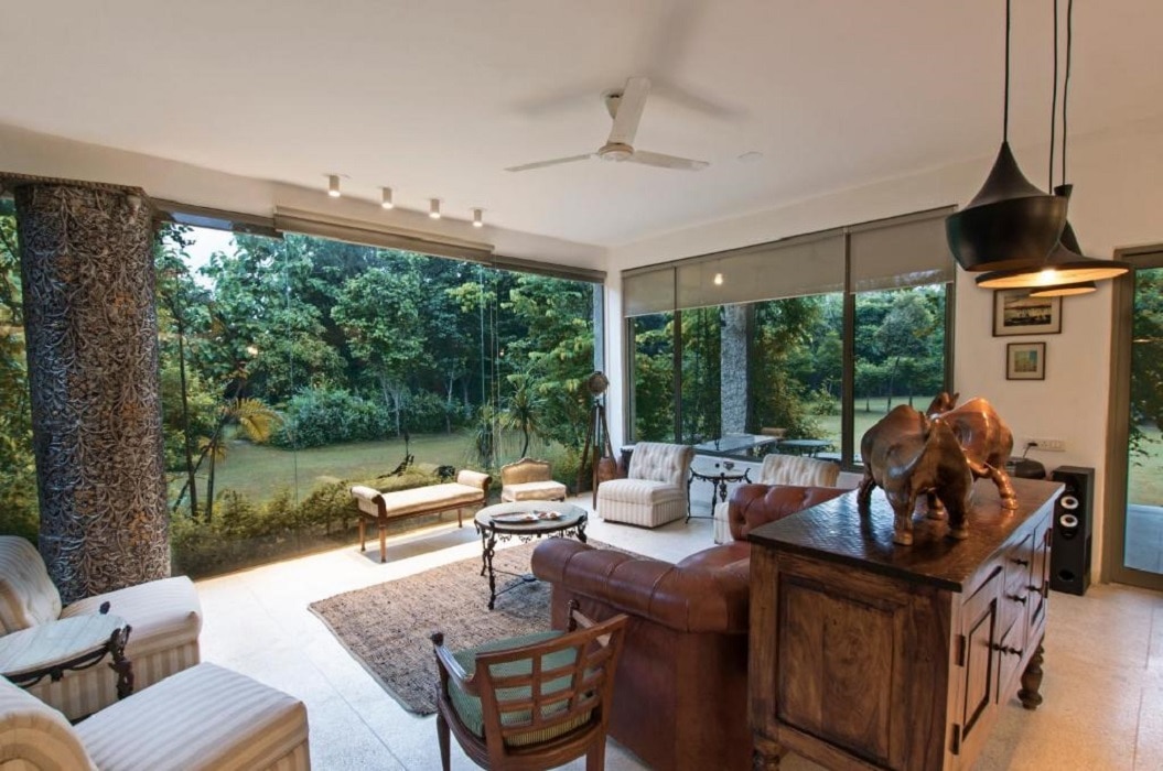 IVY Bridge | Luxe 5 BHK Farmhouse | Pool, Cook, Jacuzzi - Tap to explore photos