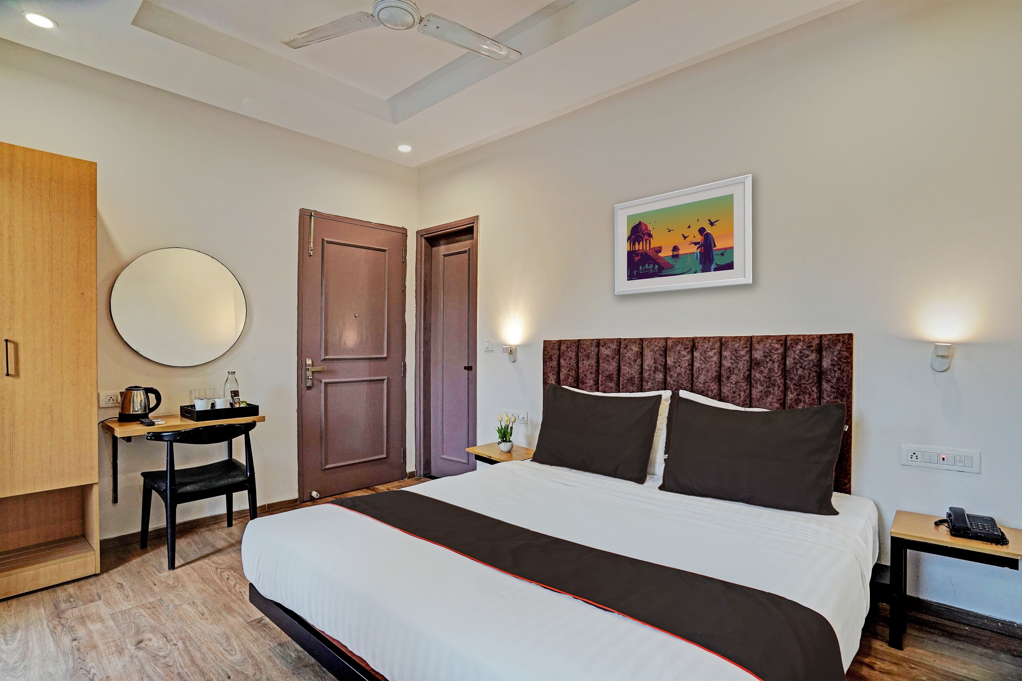 Hotel O Diamond Stays Near ISKCON Temple Noida - Tap to explore photos