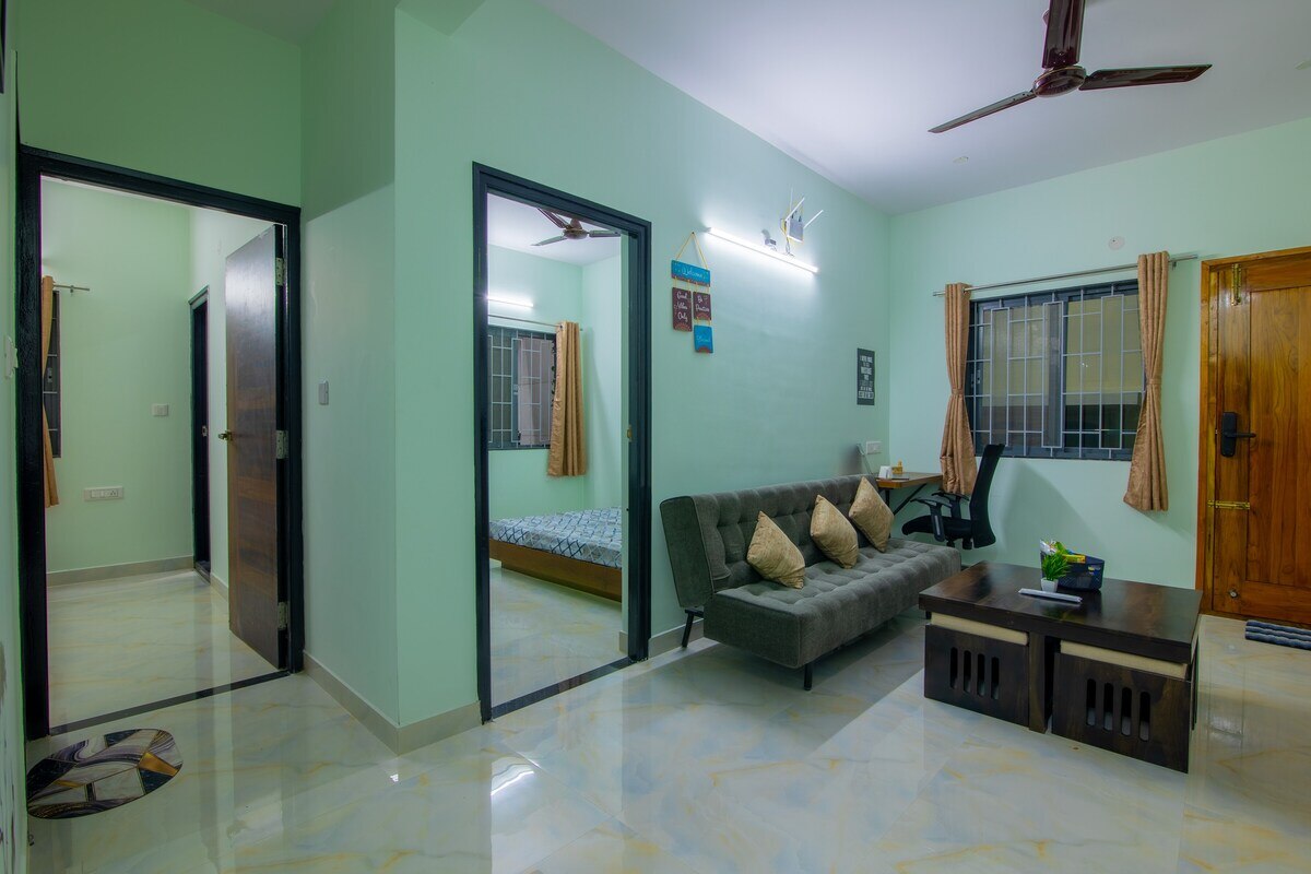 Awesome 2bhk flat on 2nd floor - Tap to explore photos