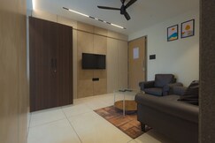 Nirrtul Platinum 1 BHK Apartment Cozy Quite, Palsana