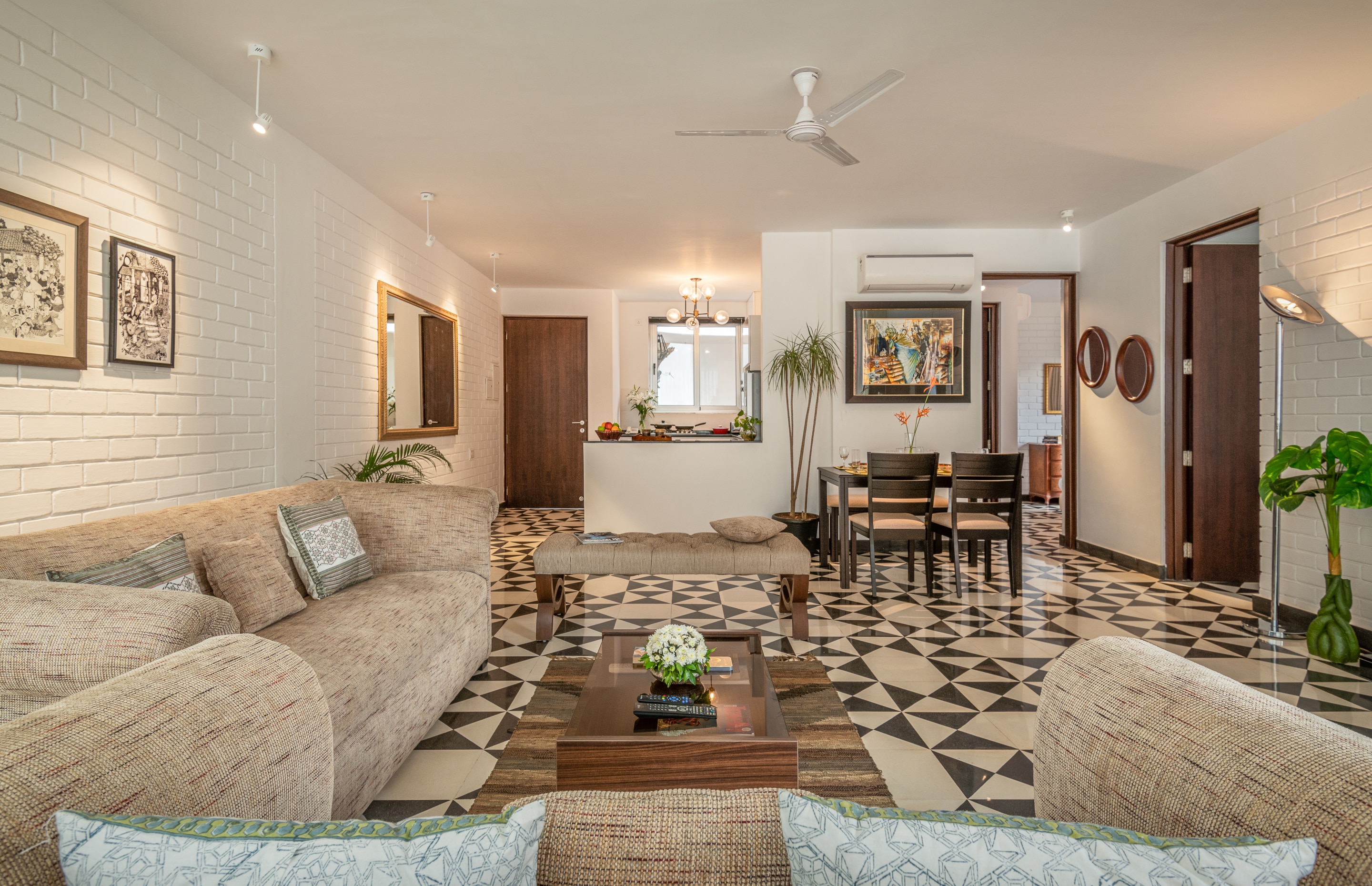 El Arbol - 2 BHK near Candolim by The Blue Kite (205) - Tap to explore photos