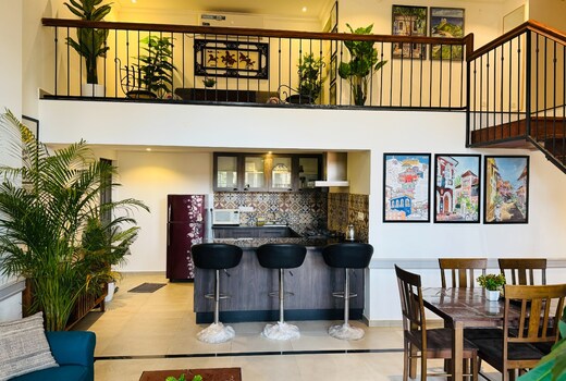 Grande: 2Bhk Duplex w Pool: Tudor House Assagao