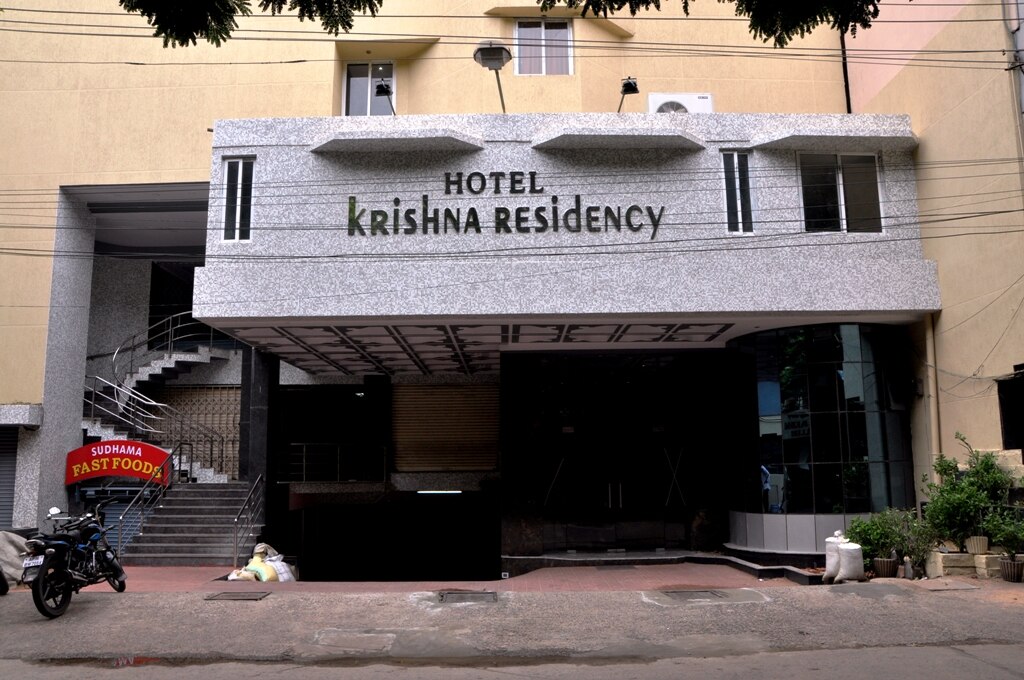 Hotel Krishna Residency Vijaywada INR 437.0 OFF ( ̶1̶9̶8̶7̶ ) Hotel