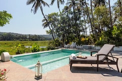 Hireavilla | Loto Bianco - 4BHK with Private Pool and Full Feild View, Goa