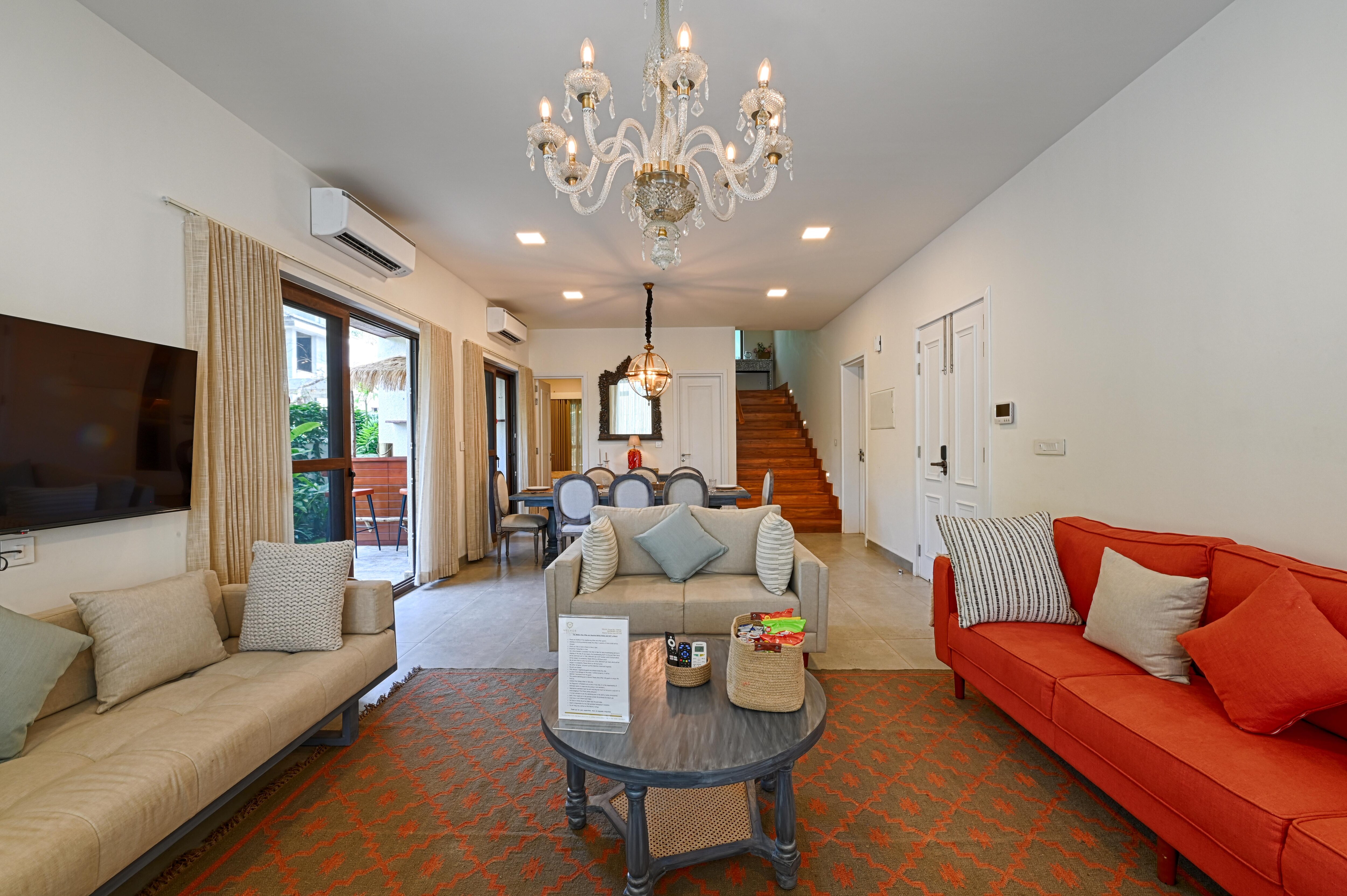 Melhor Stays villa L-M109 Luxurious 5BHK villa with private pool, Anjuna - Tap to explore photos