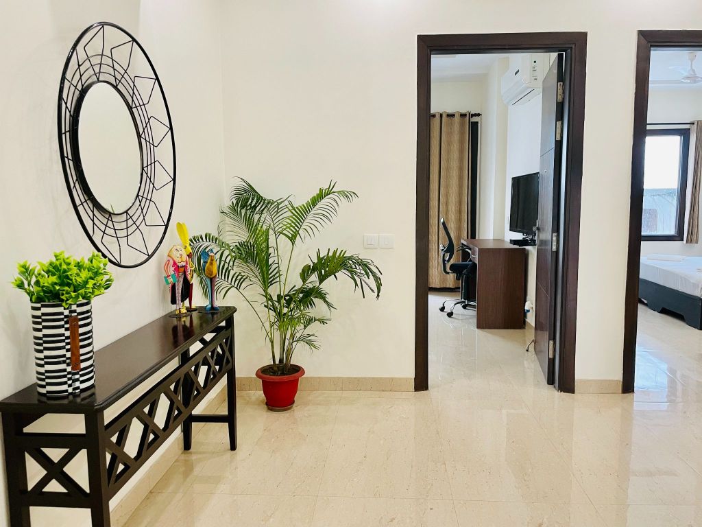 Entire 4BHK Apartment by Bluo at Cyber City - Tap to explore photos