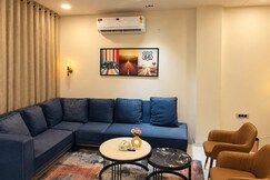 Luxury Theme 2 BHK Near Bombay Hospital with Bath Tub, Indore