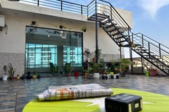 The beautiful Rooftop with party Meditation Hall, Kota