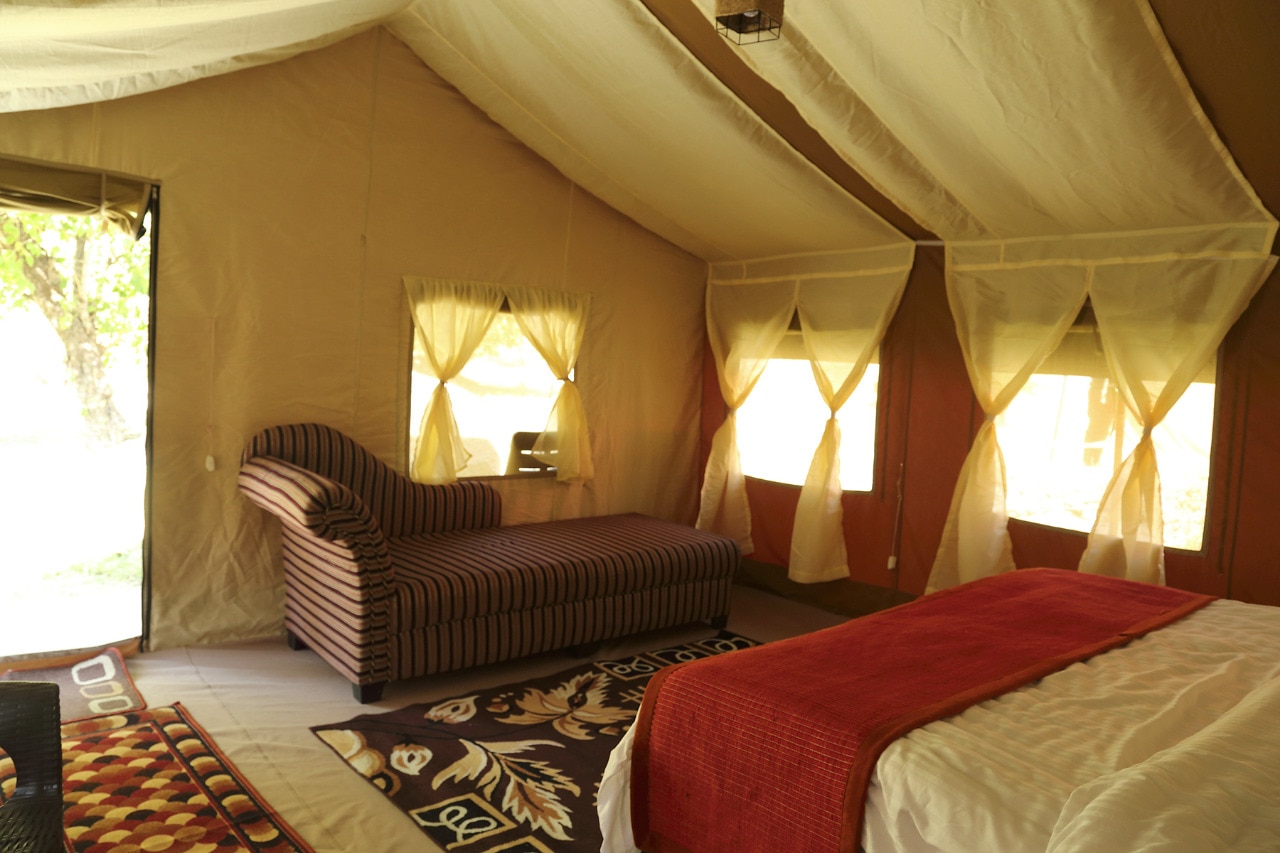 Rill And River Camp | Tents & Restaurant - Tap to explore photos