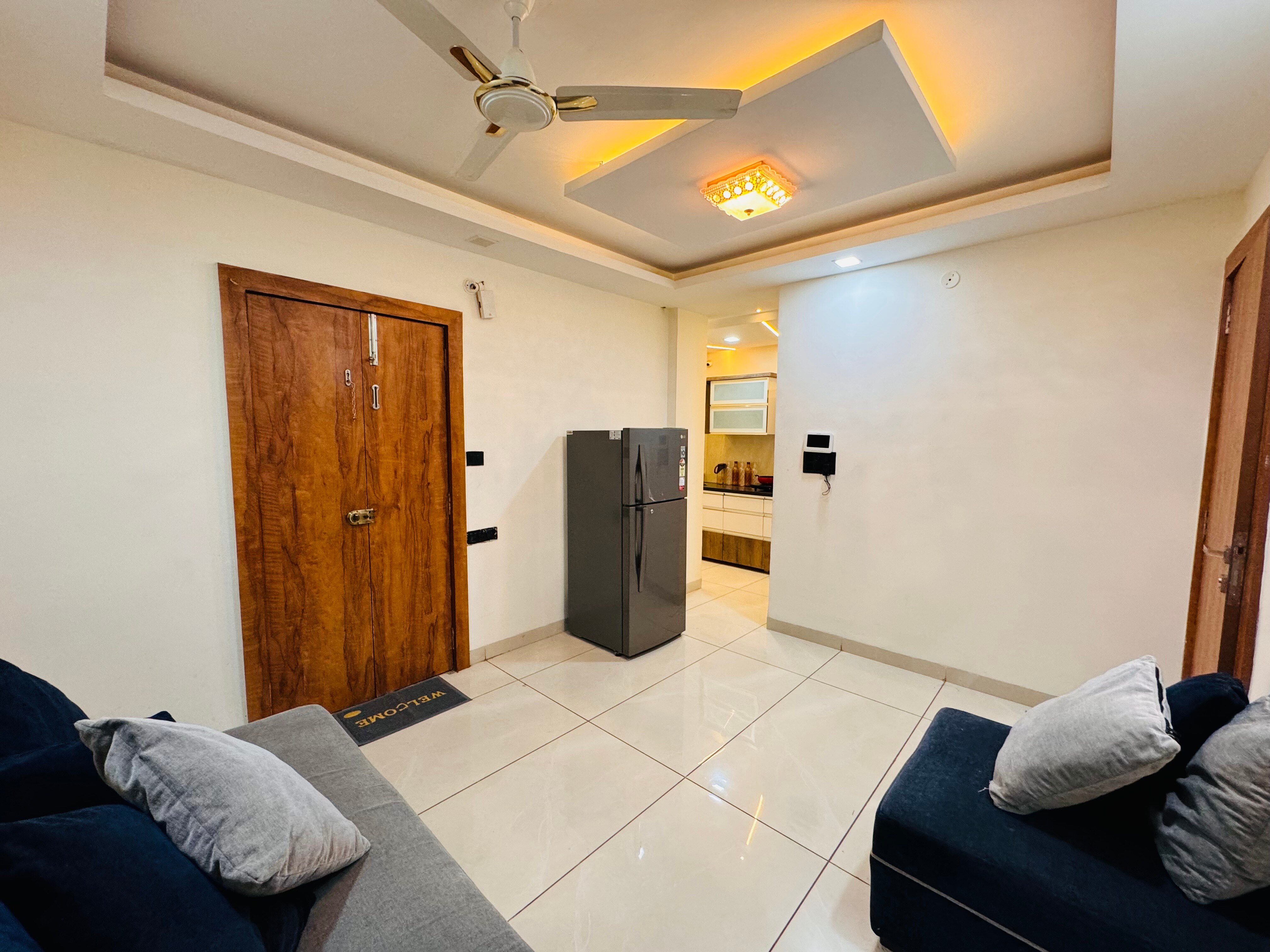 Home Escape Luxe 2BHK Penthouse Near LIG Square - Tap to explore photos