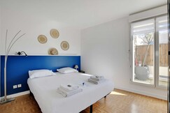 Cosy apartment & balcony -1BR/4P- Levallois-Perret, Paris