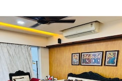 Ac 4bhk fully furnished flat in Lodha belmondo, Wadgaon