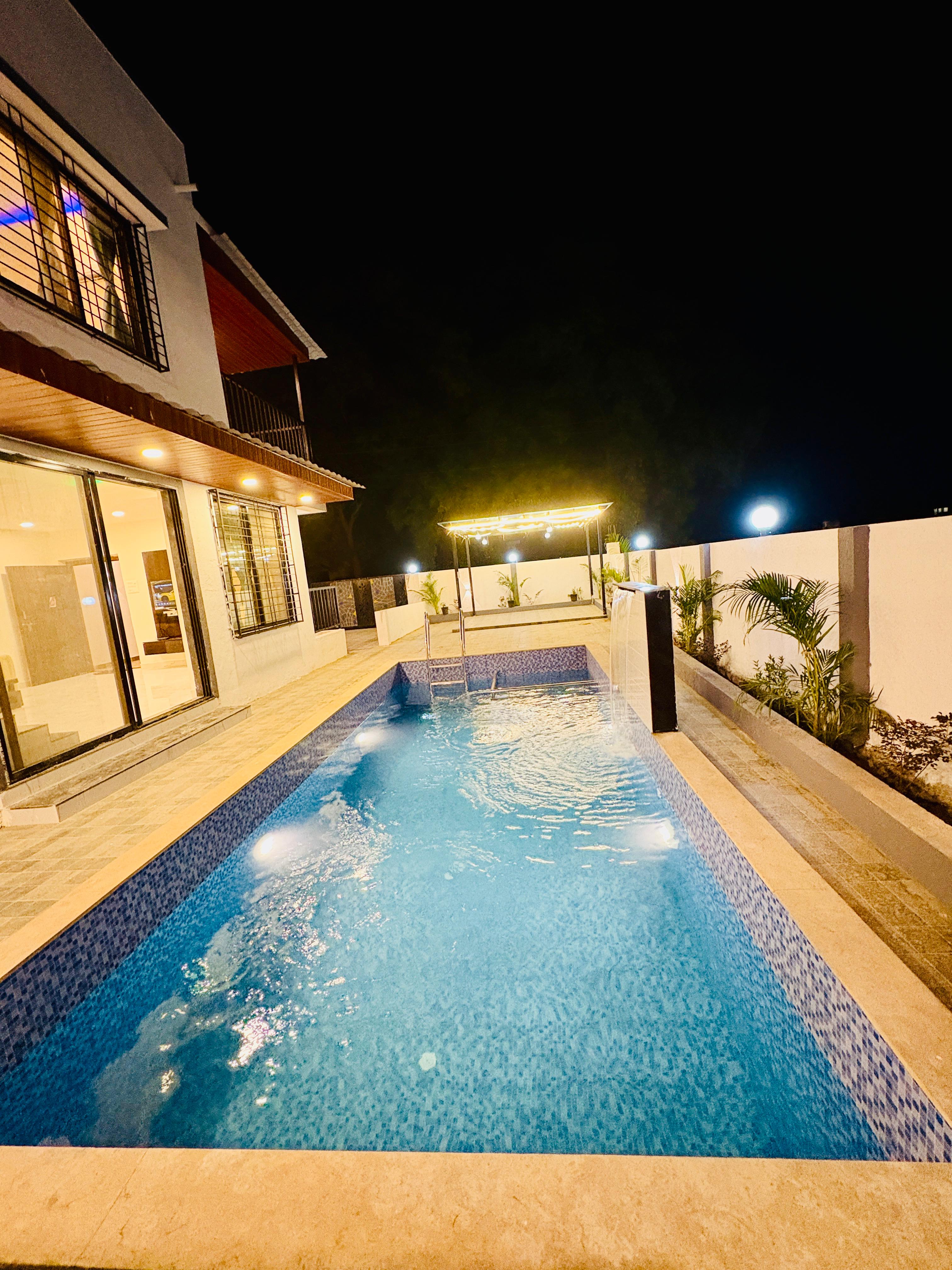 Kabir Villa 3BR with Swimming Pool by Homeyhuts - Tap to explore photos