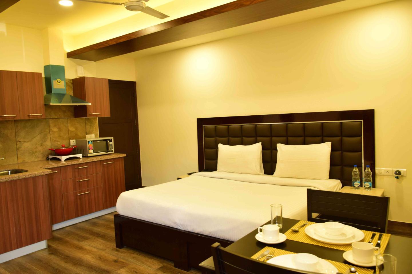 When In Gurgaon - Standard Studio Apartments | Next to Artemis - Tap to explore photos