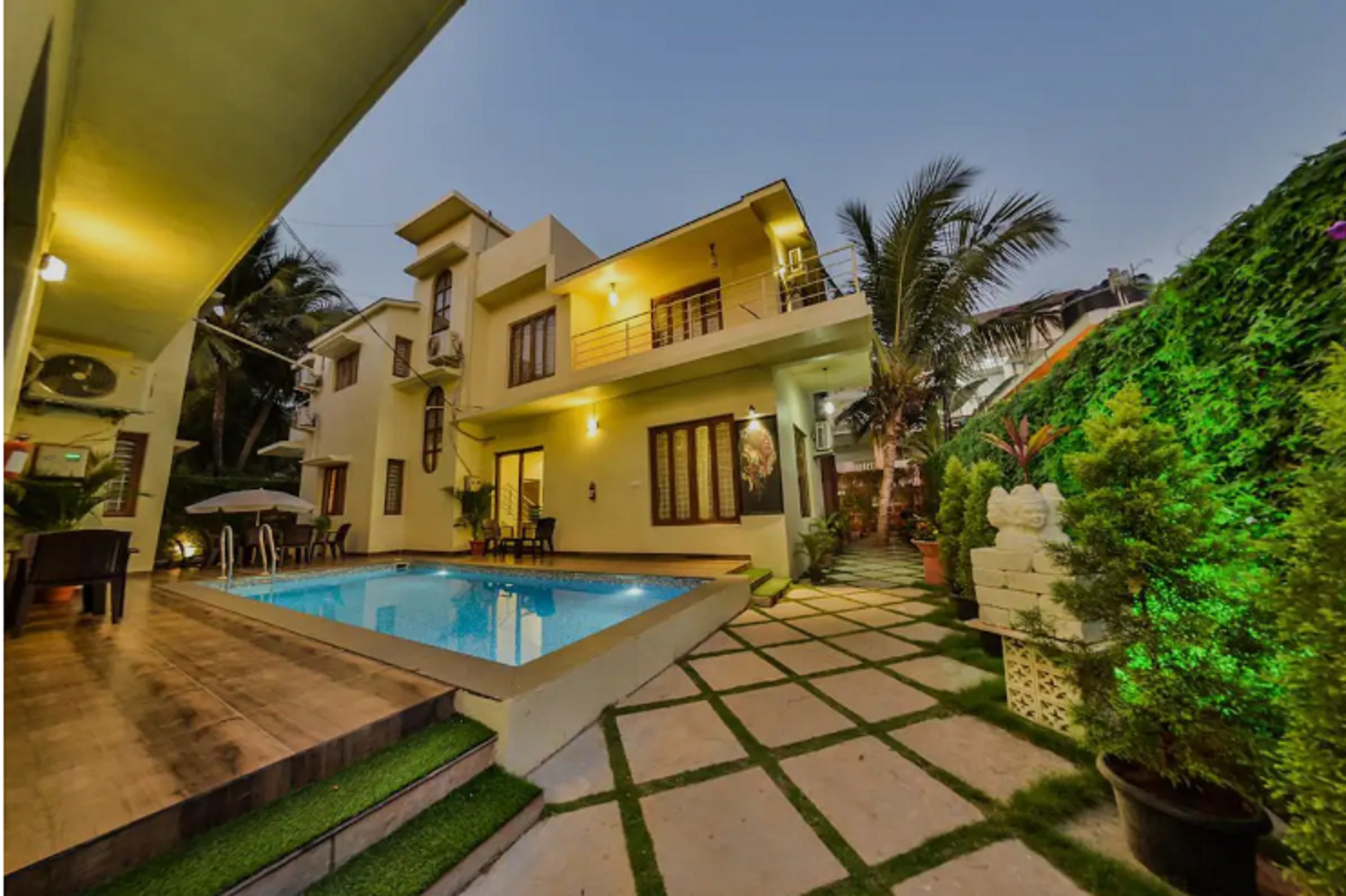 PRISM GRAND Villa 4BHK with Private Pool Saligao - Tap to explore photos