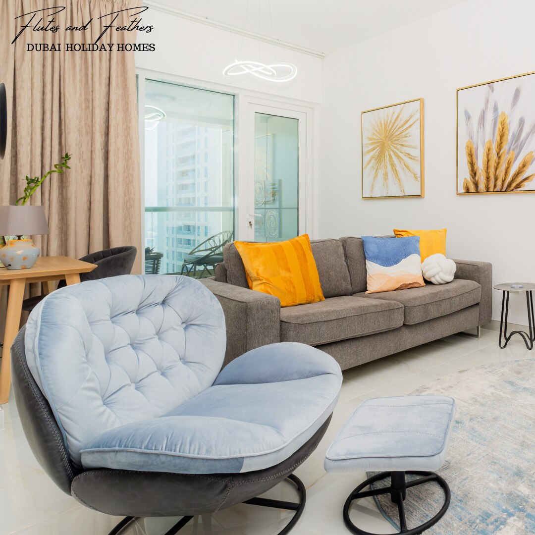 Bright And Stylish 1BHK Apartment - Tap to explore photos