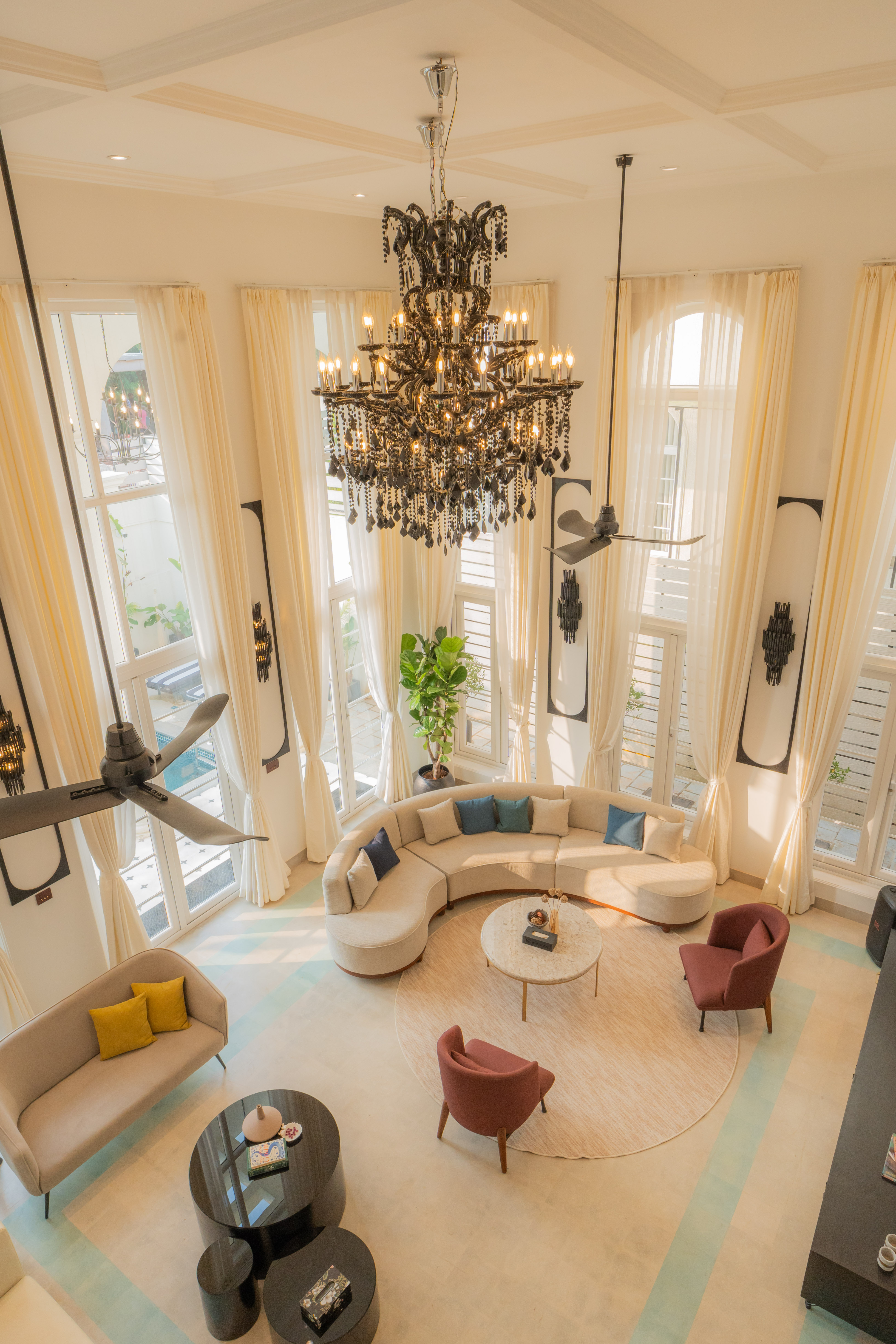 ELIVAAS 4 BHK Villa with Pvt Pool & jacuzzi | YashGeet Villa - Tap to explore photos