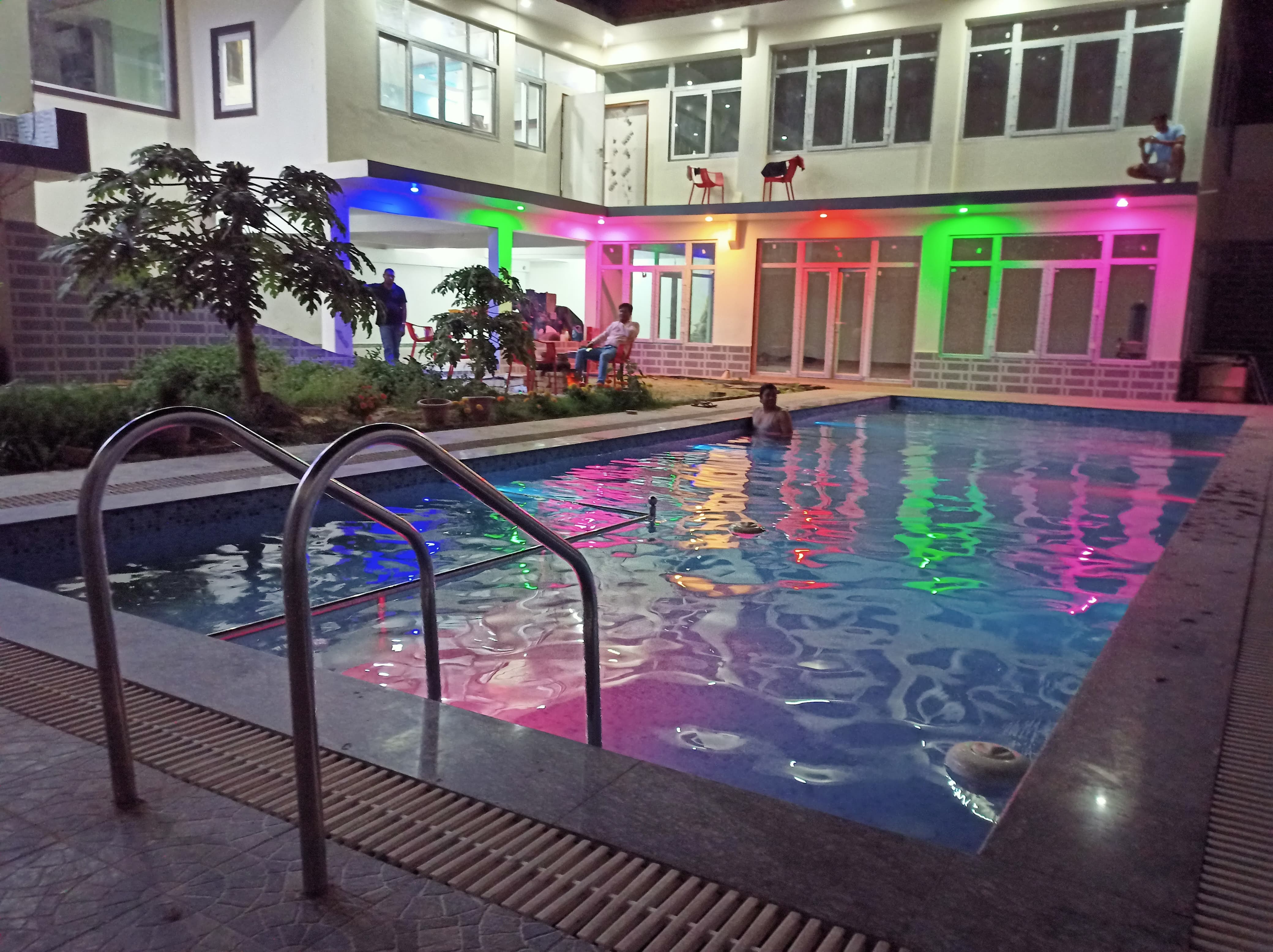 Bunglow with full size swimming pool - Tap to explore photos