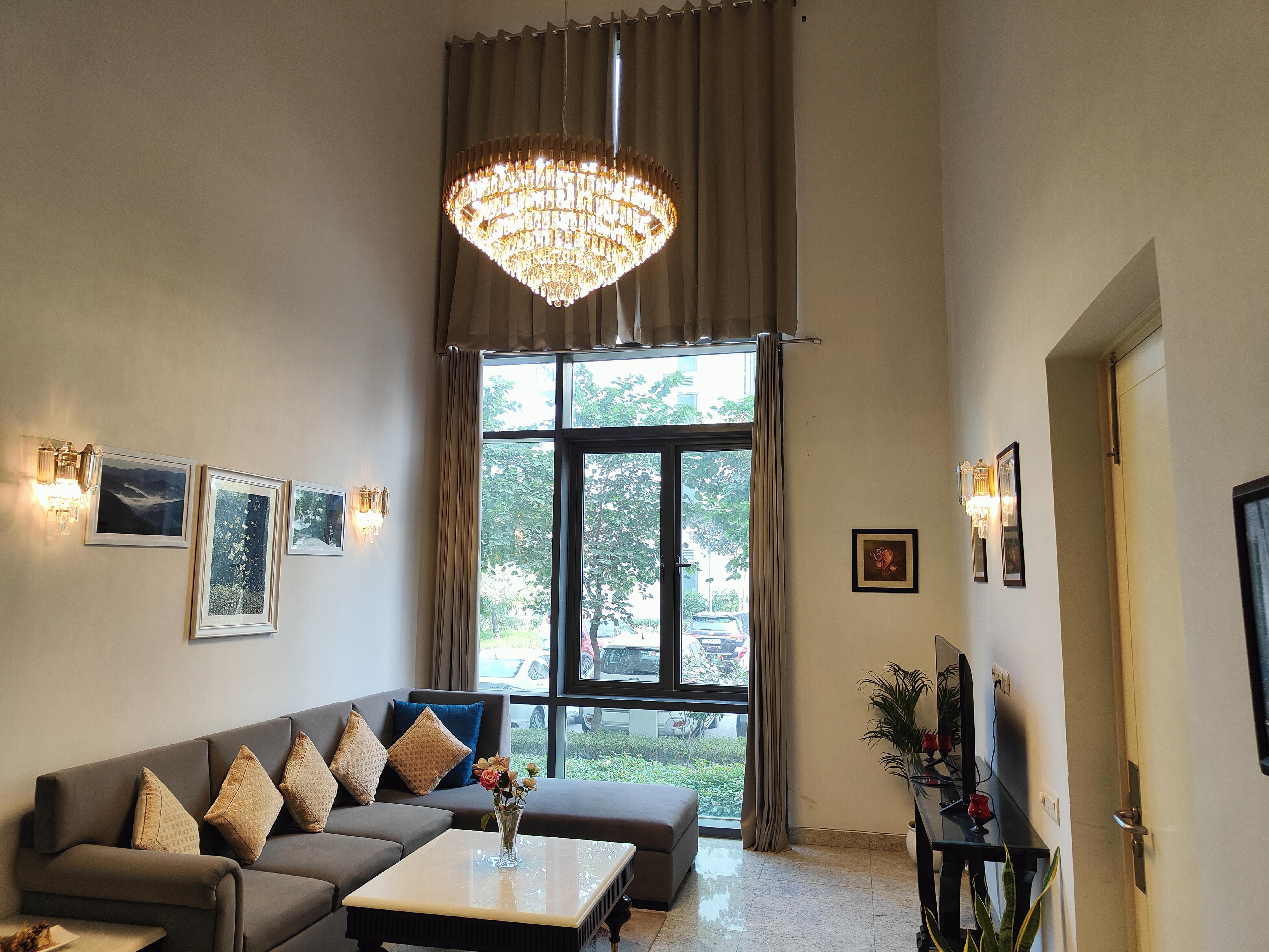 Hostie Enigma Entire 2BHK Duplex Apartment near Golf Course Road.  - Tap to explore photos