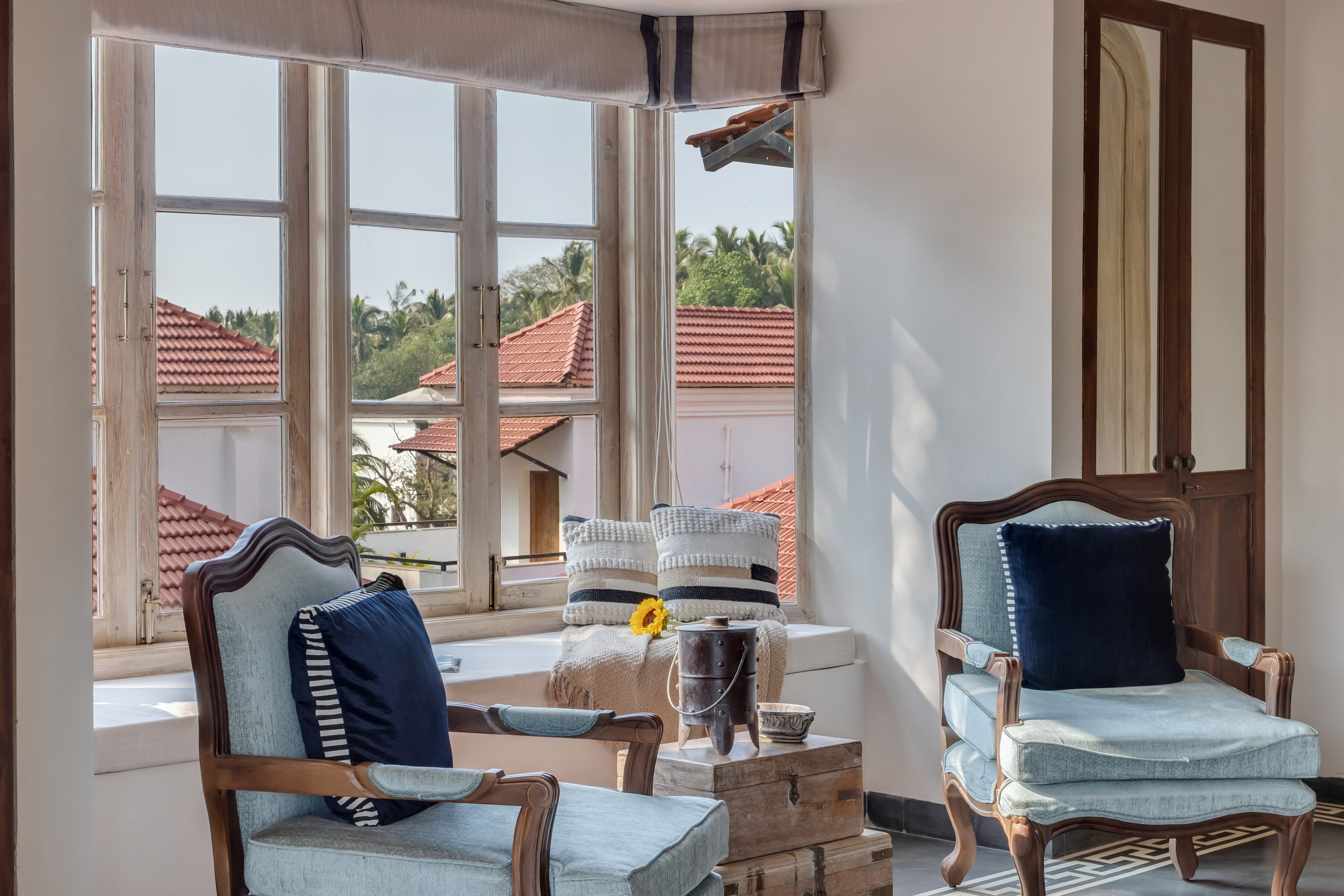 Hireavilla | The Hornbill Villa Vagator | Lux 3BHK with Pool - Tap to explore photos