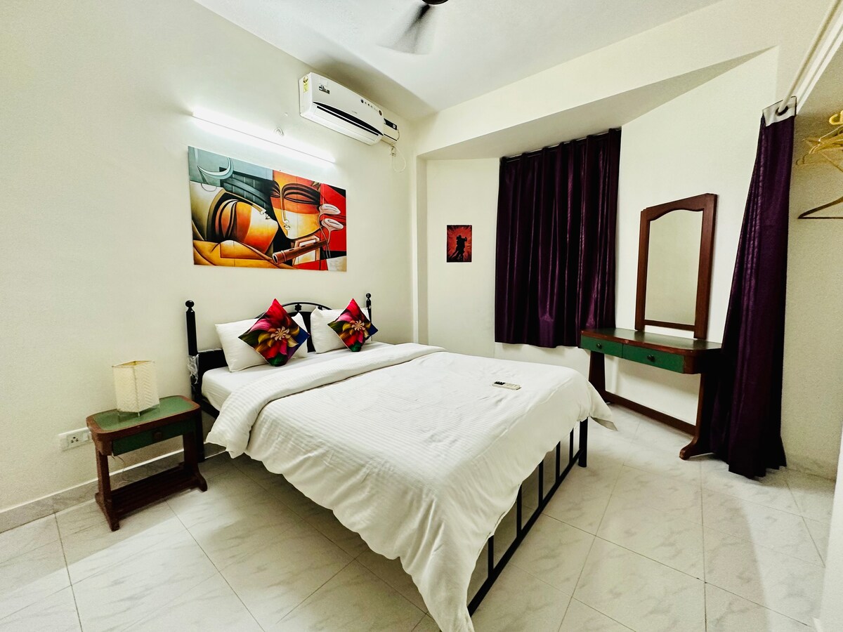 Beautiful 2bhk Deluxe apartment in Arpora - Tap to explore photos