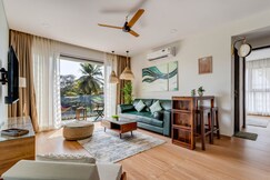 The Bougainvillea 1bhk near Baga beach, Goa