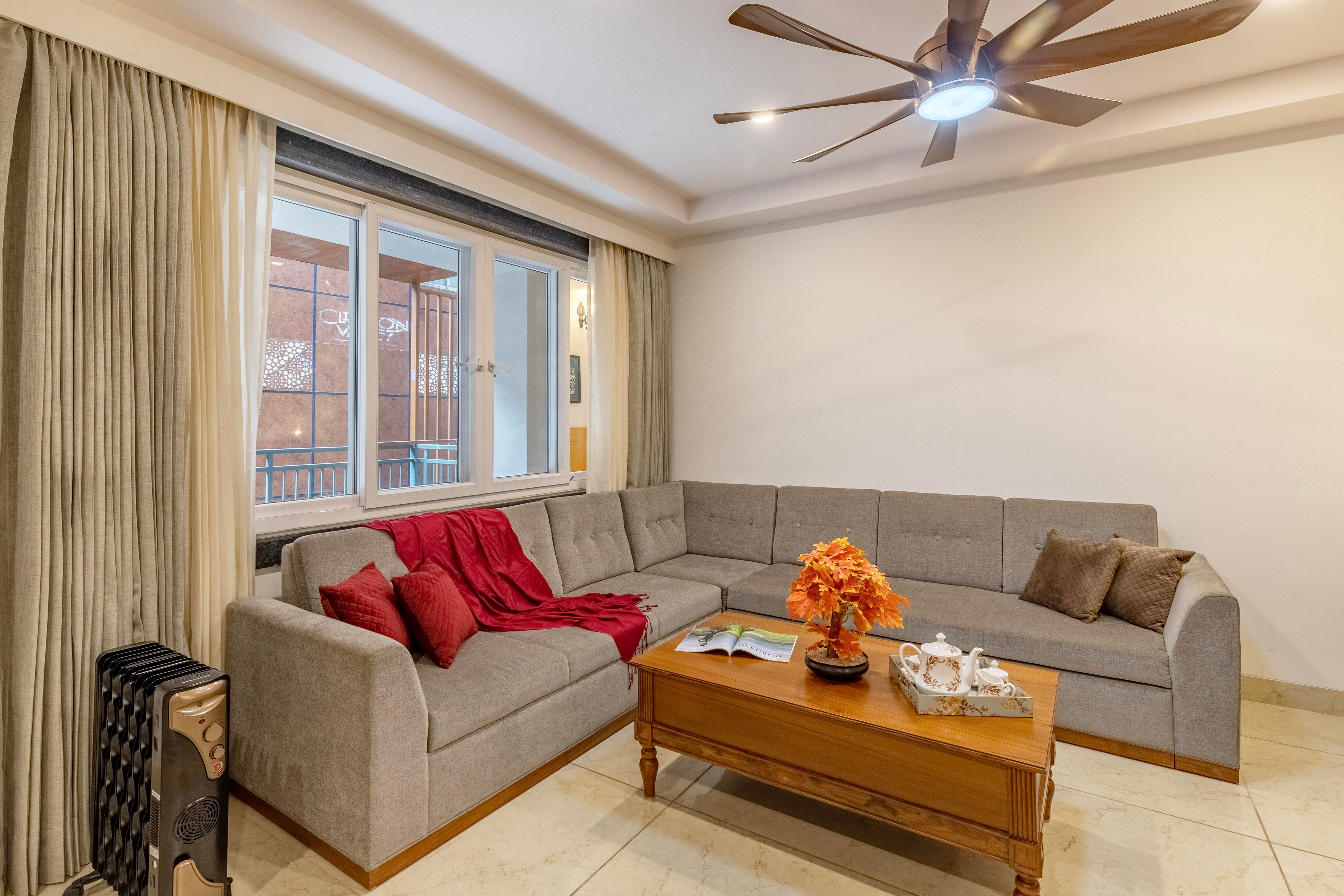 Alaya Stays 2 BHK Apartment with Hill View | Cliff Vista - Tap to explore photos
