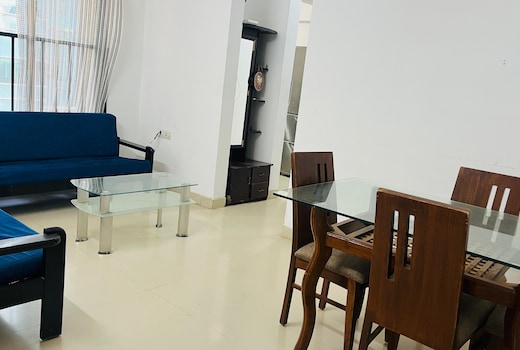 Aarya Stays:1BHK with car parking in prime location