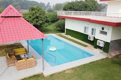 Alaya Stays 4BHK Farmhouse with Pvt Pool & Garden | Manesar, Gurgaon