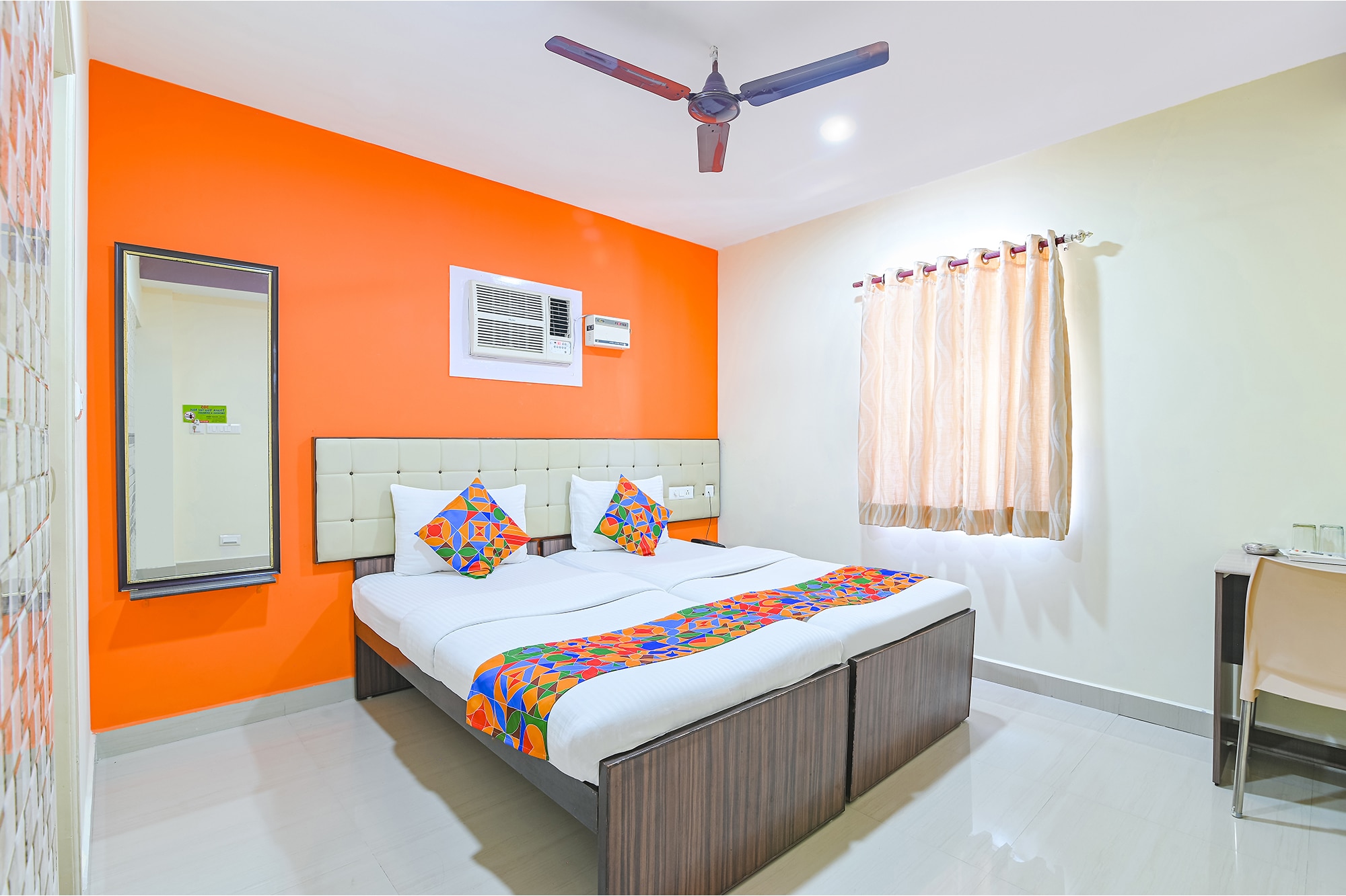FabHotel VRJ Residency - 500M from Chennai Trade Center - Tap to explore photos