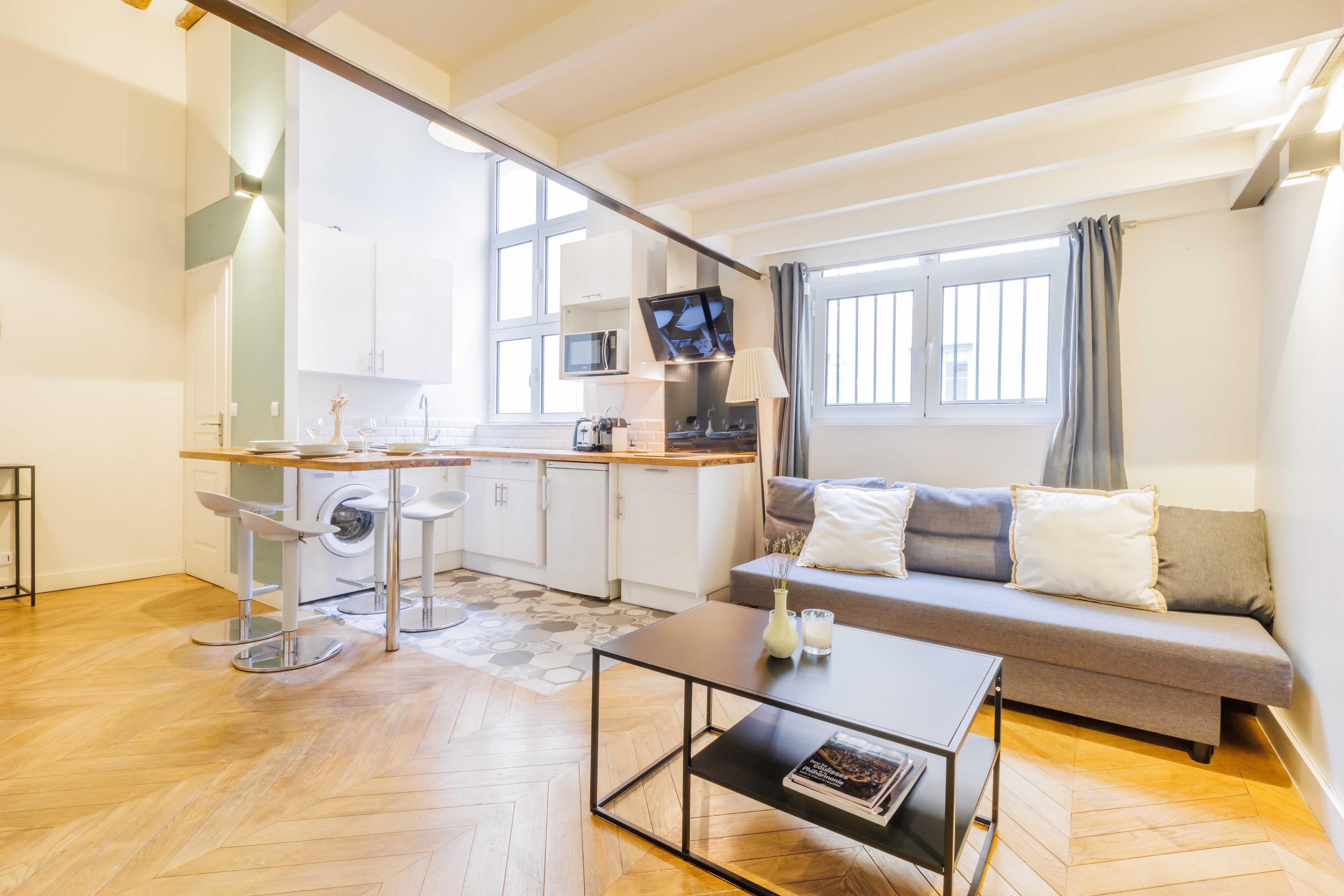 Quiet apartment 1BR/4P - Quartier du Mail - Tap to explore photos