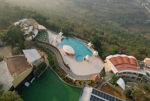 Pool with Hill Views