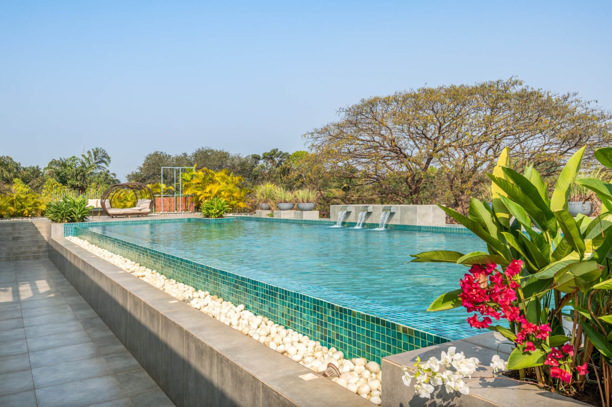 El Arbol - 2BHK with Rooftop Pool in Nerul | Hireavilla - Tap to explore photos