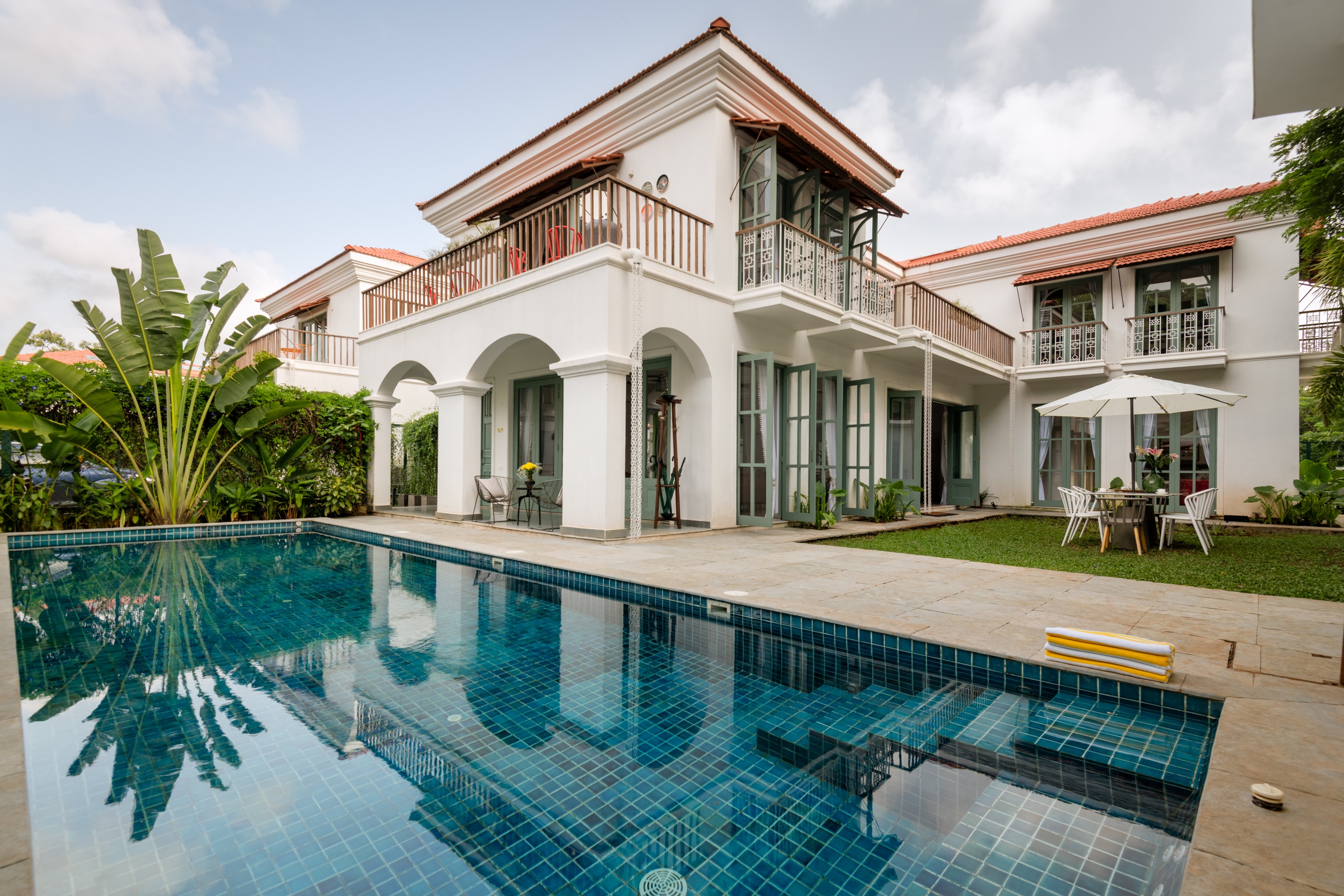 La Mosteiro- 4 BHK Pool Villa at Assagao by The Blue Kite (09) - Tap to explore photos