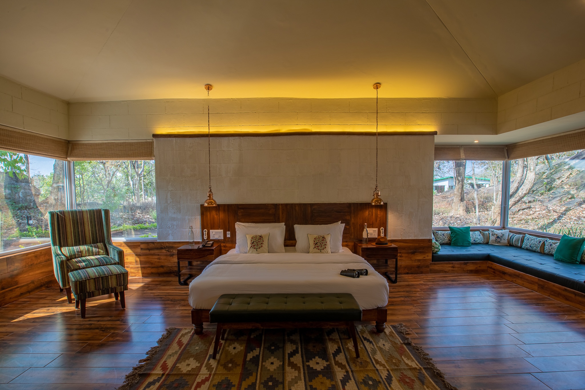 The Riverwood Forest Retreat Kanha - Tap to explore photos